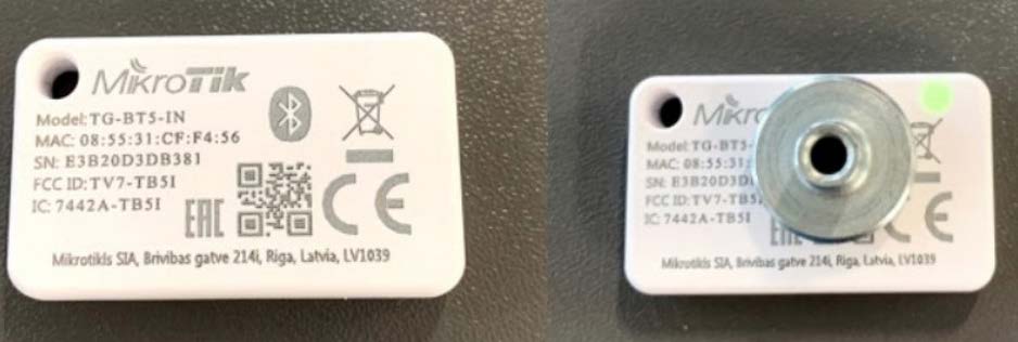 MikroTik TG-BT5-IN Indoor Bluetooth Tag for Knot 
